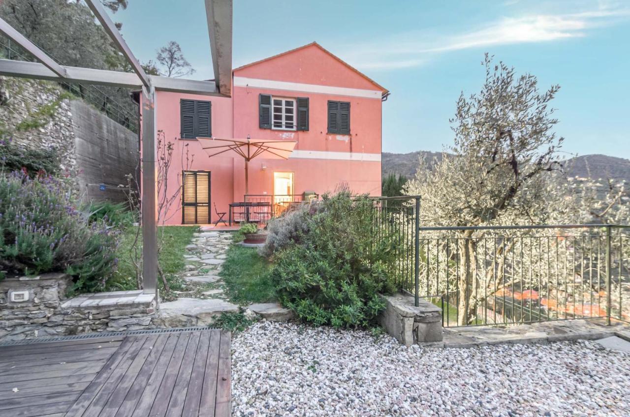 Recco Apartment With View And Pool Exteriér fotografie